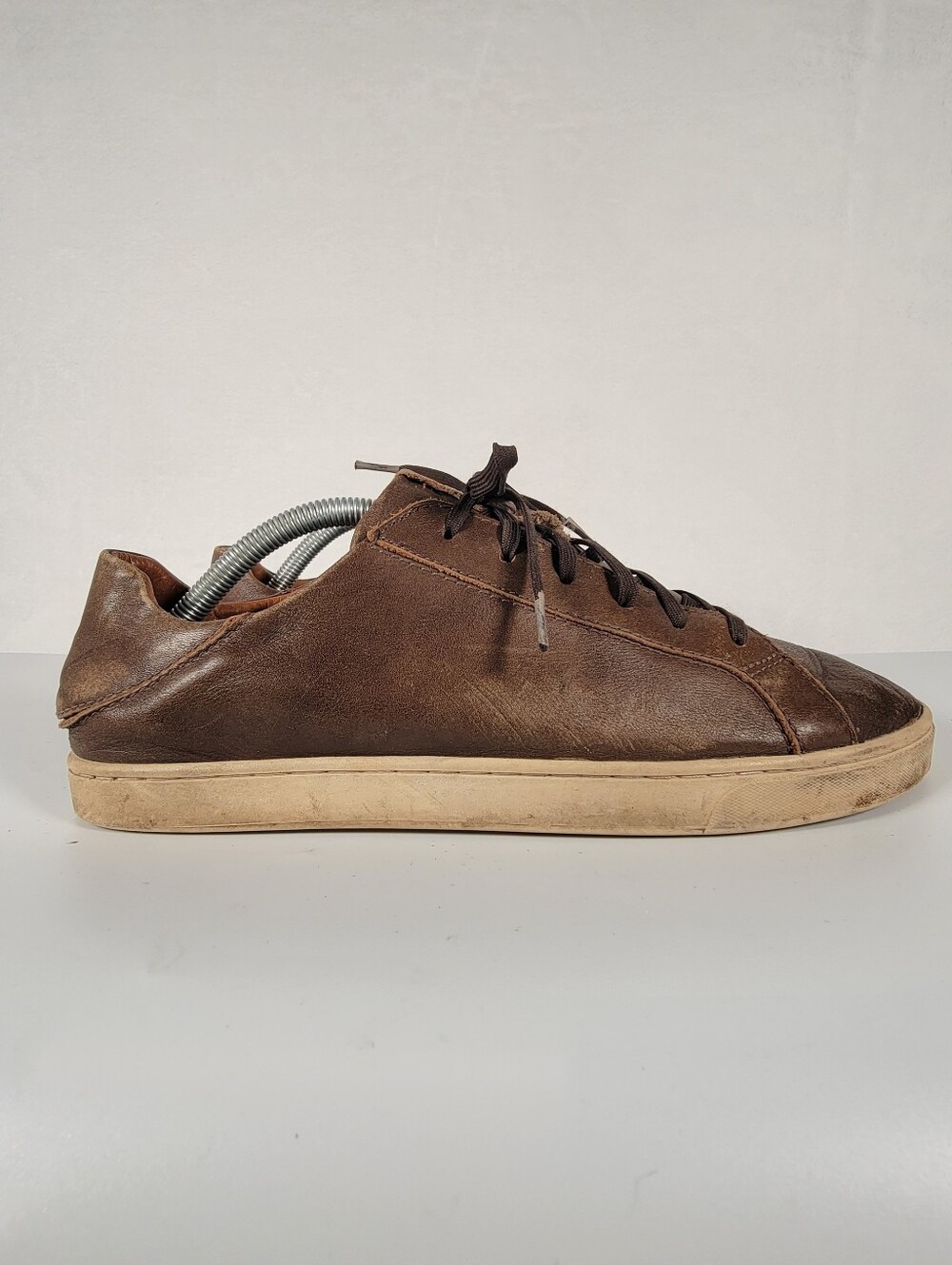 OluKai Men's Kahu Pahaha Shoes In Espresso, Size 10
